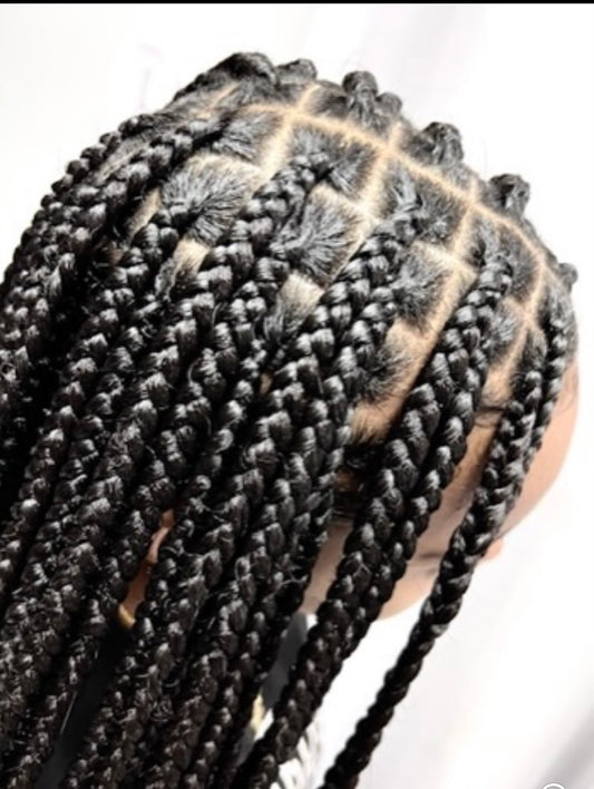 Medium Knotless Box Braids